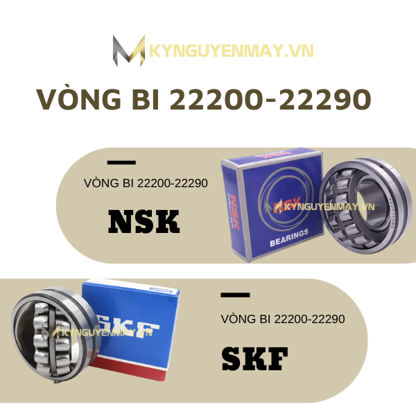 vòng bi 22200 - 22290 (bạc đạn 22200 - 22290)