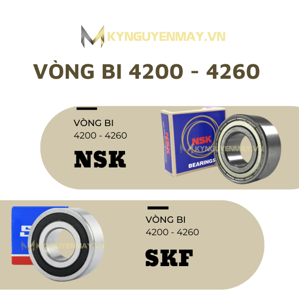 vòng bi 4200 - 4260 (bạc đạn 4200 - 4260)