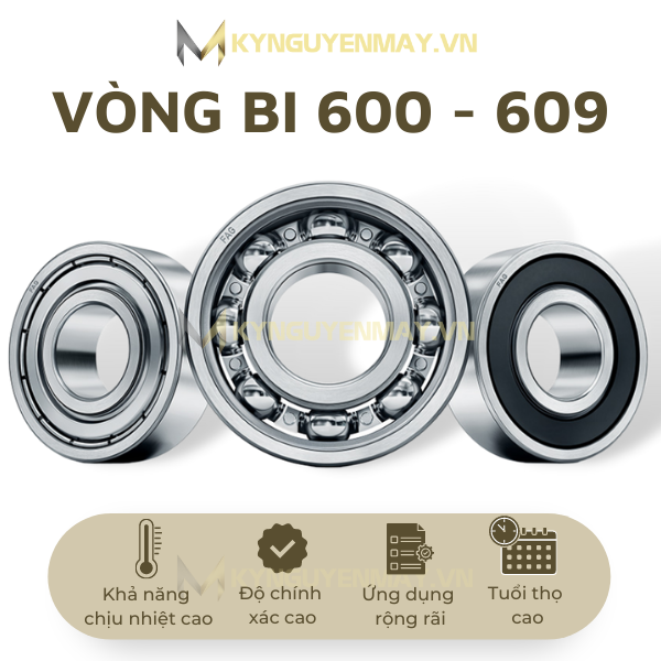 Vòng bi 600 - 609