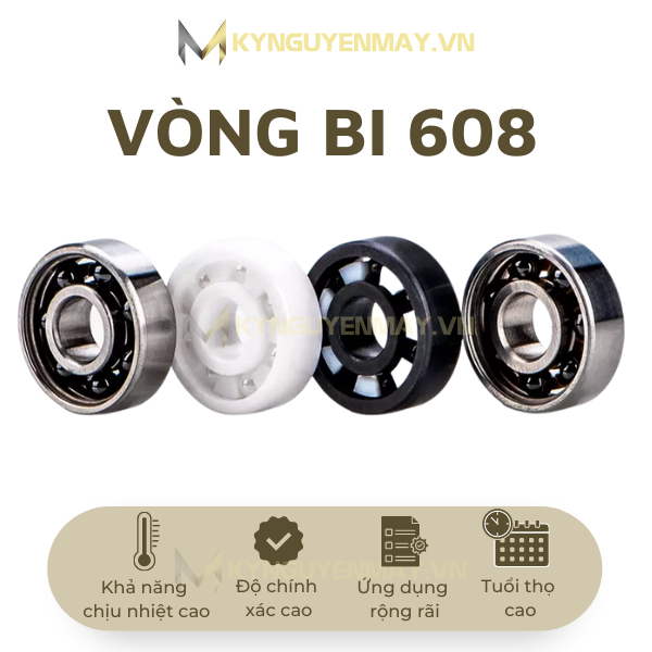 vòng bi 608 (bạc đạn 608)