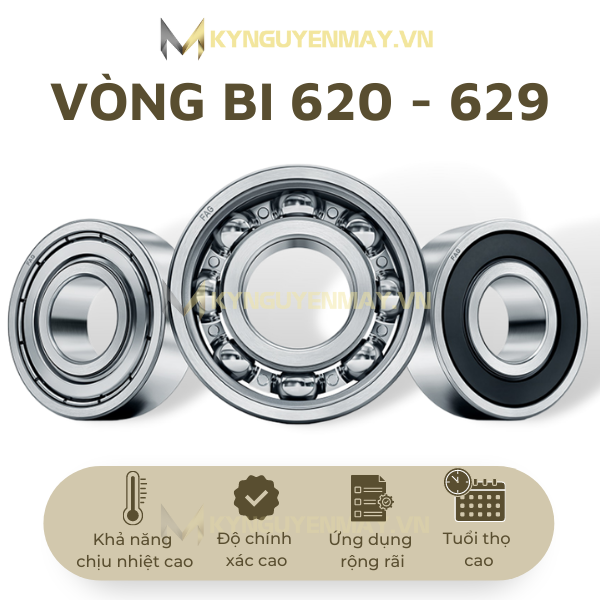 Vòng bi 620 - 629