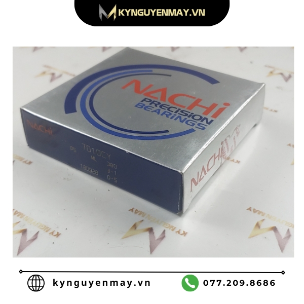 Giải thích các ký hiệu của mã sản phẩm vòng bi 7010CY P5 NACHI