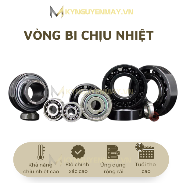 vòng bi chịu nhiệt (bạc đạn chịu nhiệt)