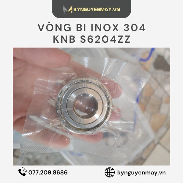 Tại sao chọn vòng bi S6204-ZZ (INOX 304)