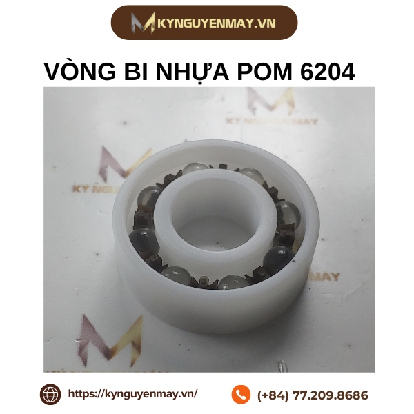 Ứng dụng ổ bi nhựa POM 6204
