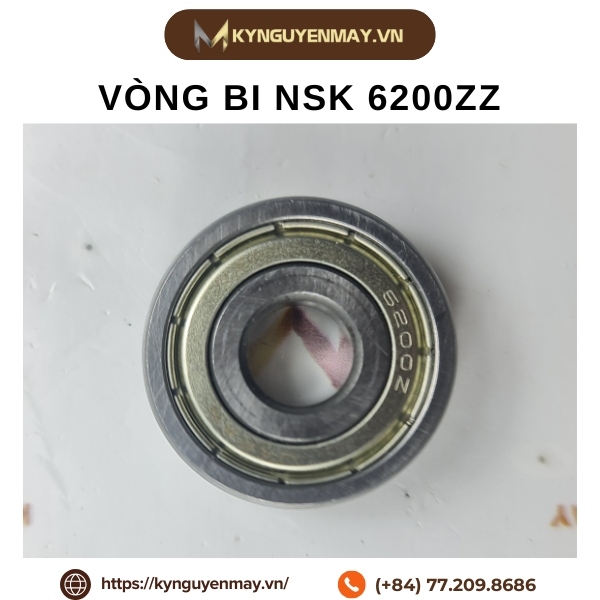 Thông số kỹ thuật Vòng bi NSK 6200