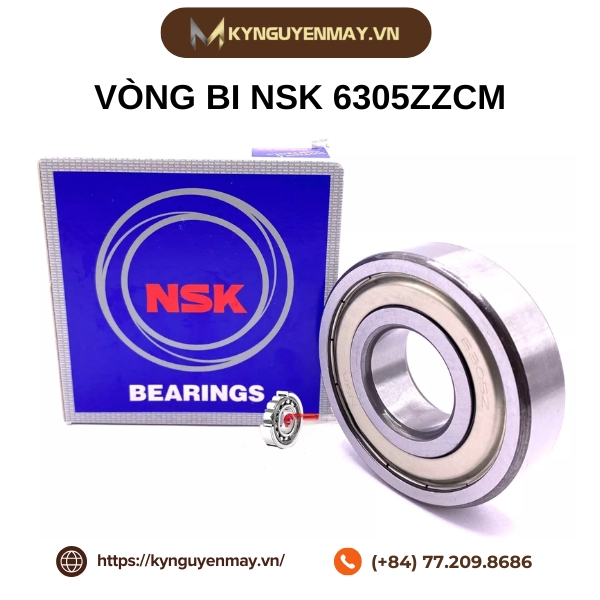 Giới thiệu vòng bi NSK 6305ZZCM