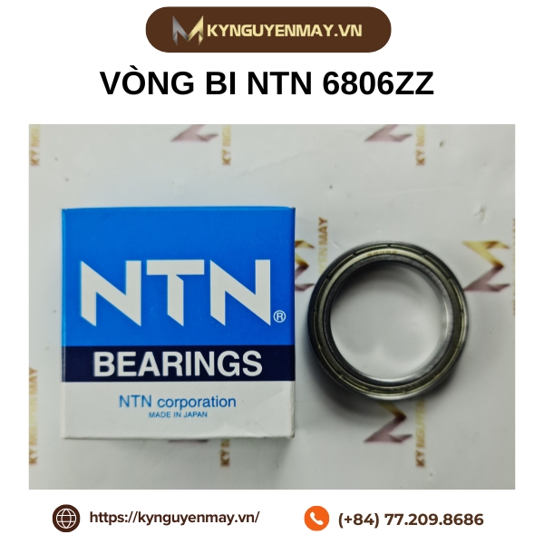 Vòng bi NTN 6806ZZ là gì?