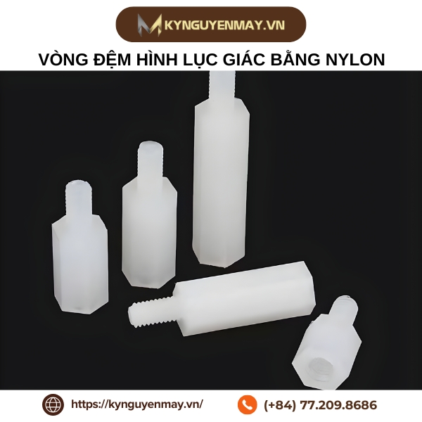 Vòng đệm hình lục giác bằng nylon