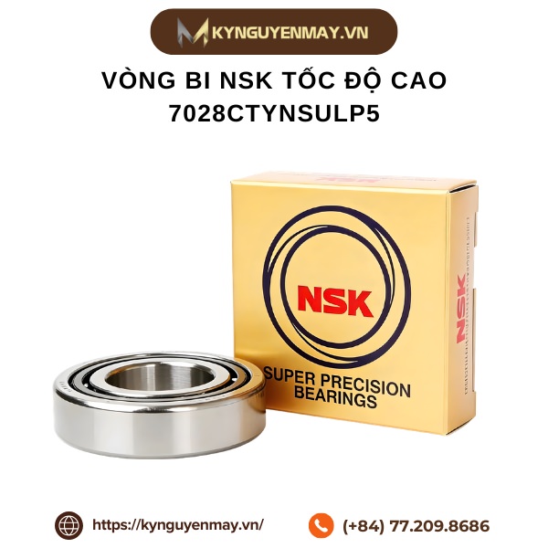 Vòng bi NSK tốc độ cao 7028CTYNSULP5