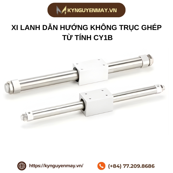Xi lanh dẫn hướng không trục ghép từ tính CY1B