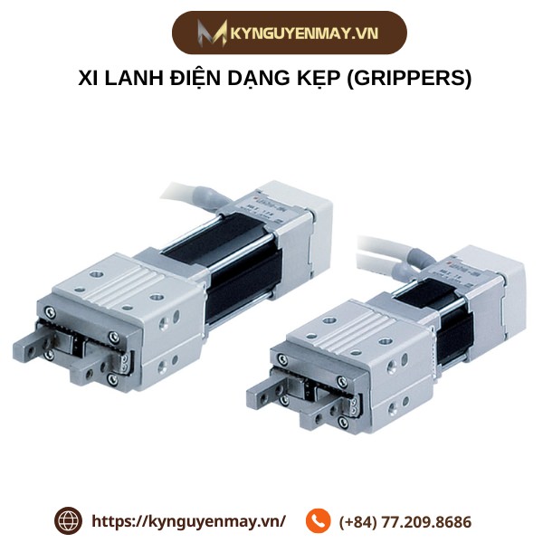 Xi lanh điện dạng kẹp (Grippers)