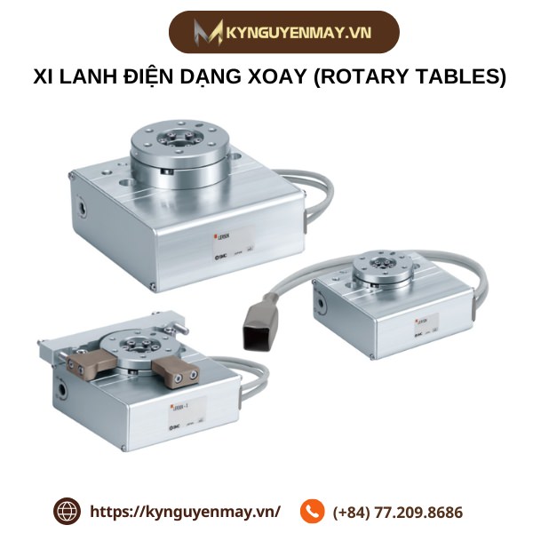 Xi lanh điện dạng xoay (Rotary Tables)