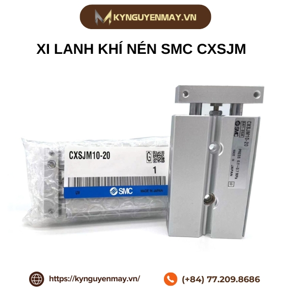 Xi lanh khí nén SMC CXSJM