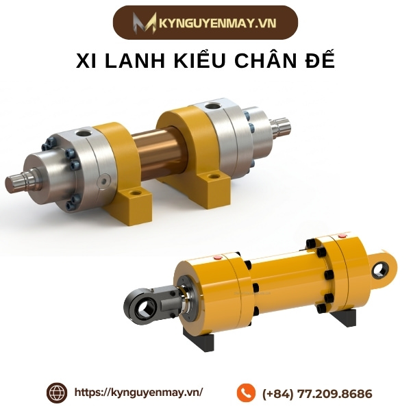 Xi lanh kiểu chân đế