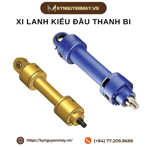 Xi lanh kiểu đầu thanh bi