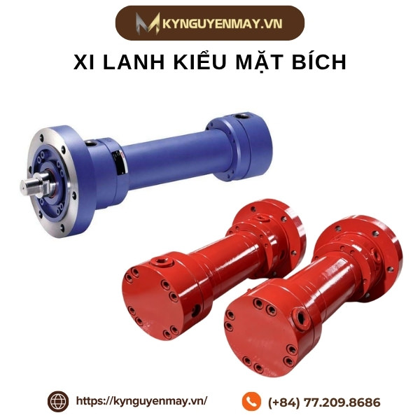 Xi lanh kiểu mặt bích