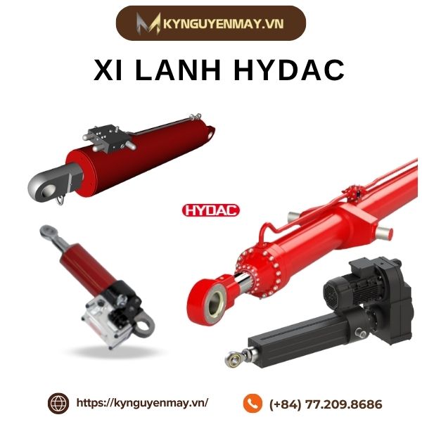 Xi lanh thương hiệu  HYDAC