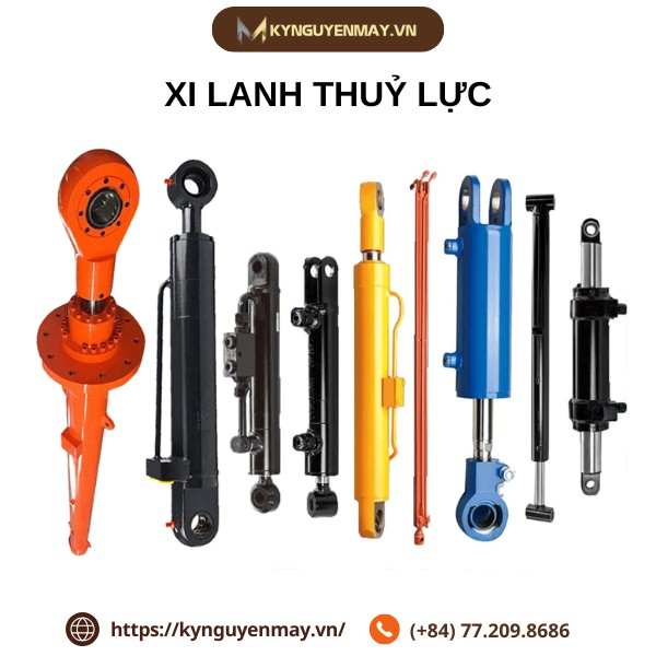 Xi lanh thuỷ lực là gì?