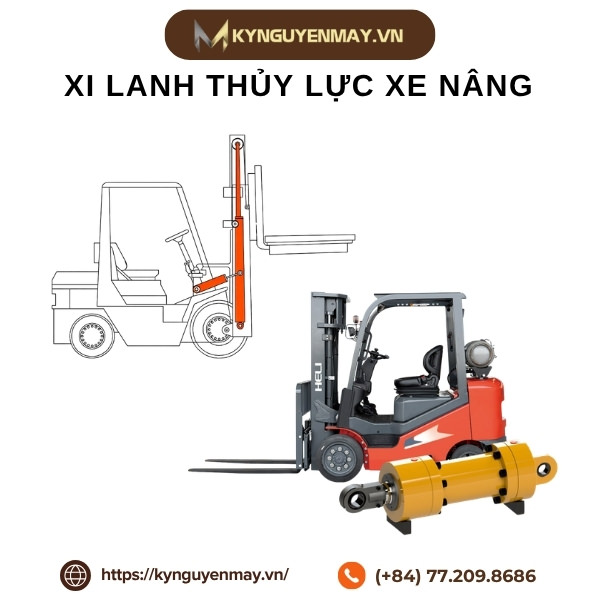 Xi lanh thủy lực xe nâng