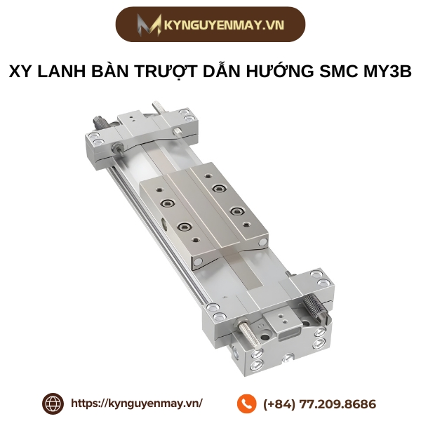 Xy lanh bàn trượt dẫn hướng SMC MY3B