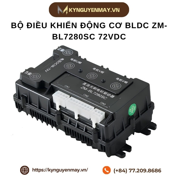 Bộ điều khiển động cơ BLDC ZM-BL7280SC 72VDC