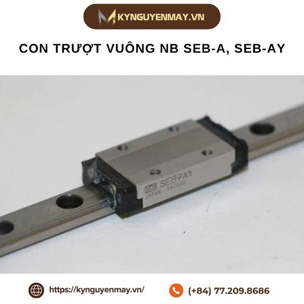 Con trượt vuông NB SEB-A, SEB-AY