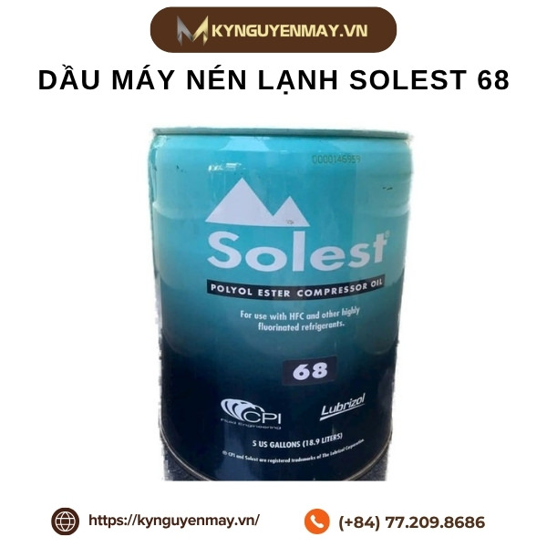 Dầu máy nén lạnh SOLEST 68