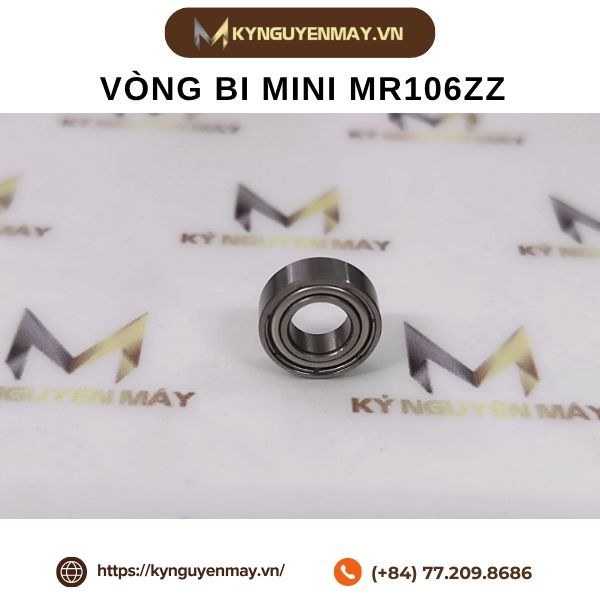 Vòng bi mini MR106ZZ | 6 × 10 × 3 mm