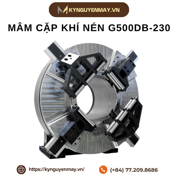 Mâm cặp khí nén G500DB-230