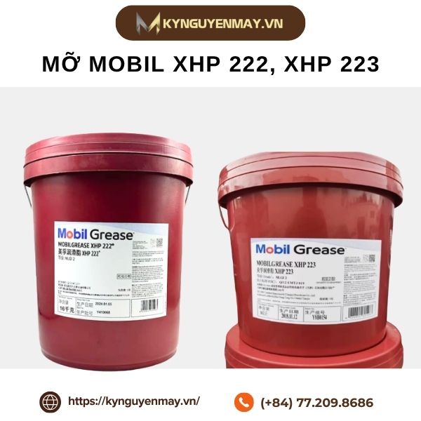 Mỡ MOBIL XHP 222, XHP 223