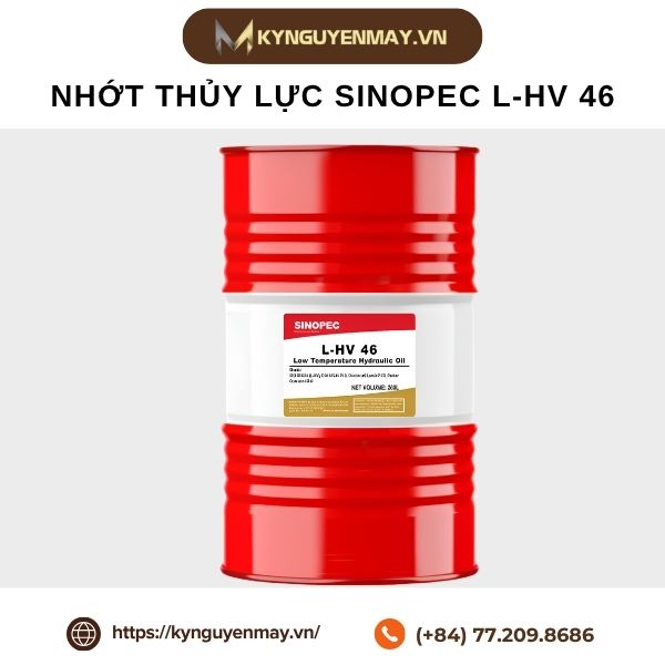 Nhớt thủy lực SINOPEC L-HV 46