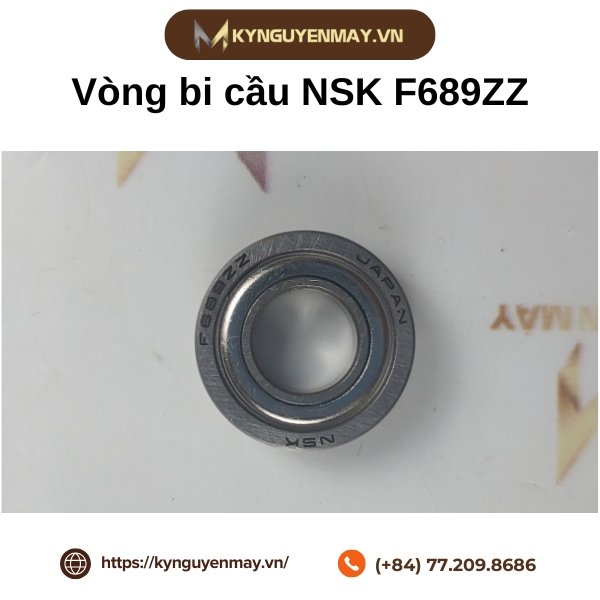 Vòng bi cầu NSK F689ZZ