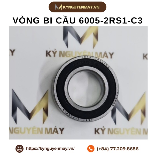 Vòng bi bạc đạn 6005 (25x47x12mm)