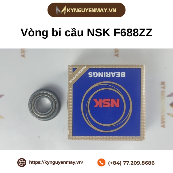 Vòng bi cầu NSK F688ZZ