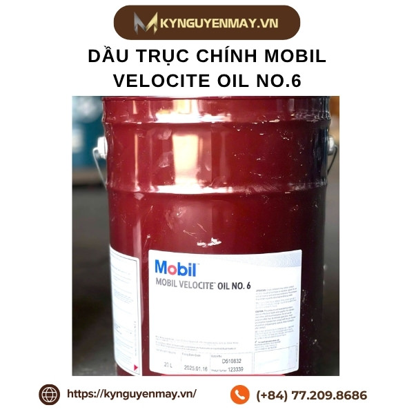 Dầu trục chính MOBIL Velocite Oil