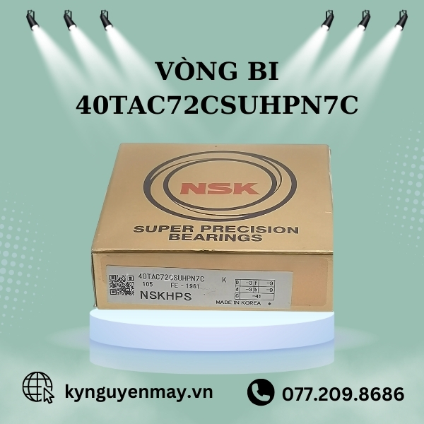 Vòng bi 40TAC72CSUHPN7C NSK
