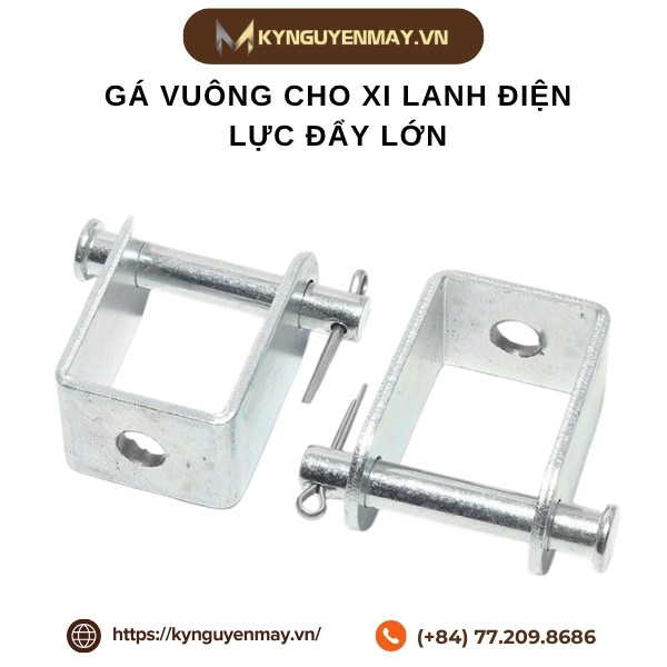 Gá vuông cho xi lanh điện lực đẩy lớn