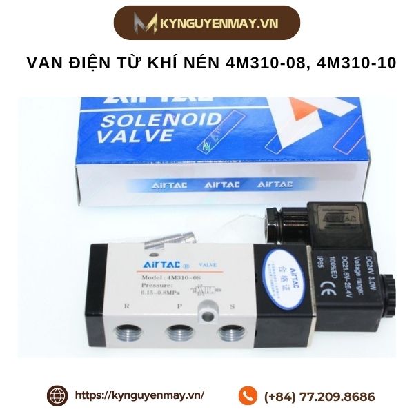 Van điện từ khí nén 4M310-08, 4M310-10