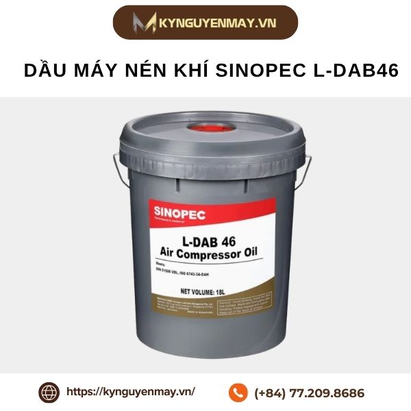 Dầu máy nén khí SINOPEC L-DAB46