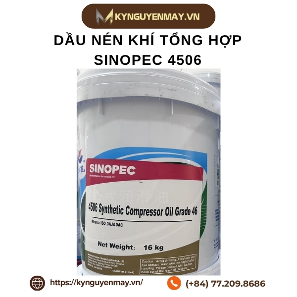 Dầu nén khí tổng hợp SINOPEC 4506