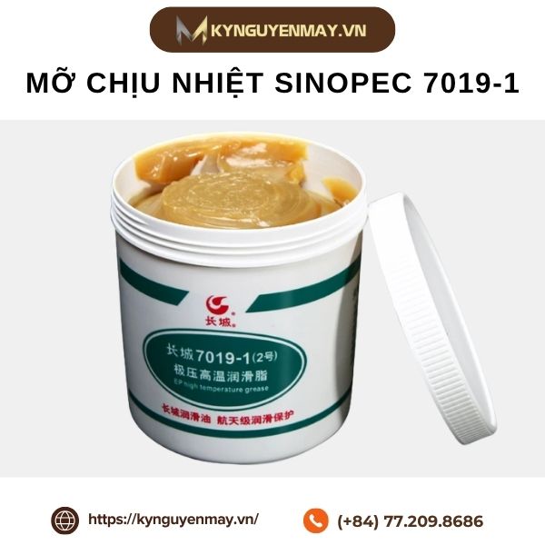 Mỡ chịu nhiệt SINOPEC 7019-1