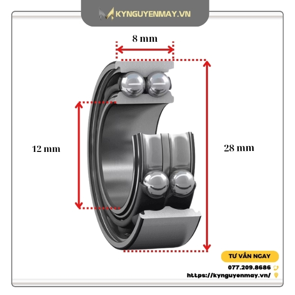 Vòng bi NSK 7001CTYNDBLP5