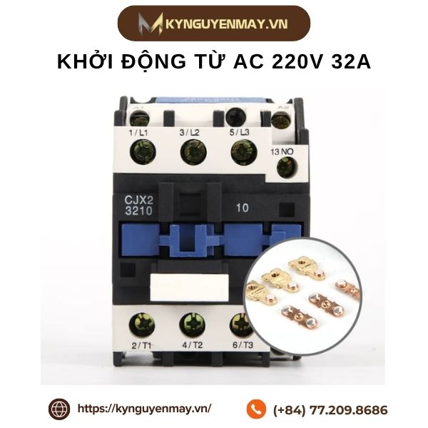 Khởi động từ AC 220V 32A