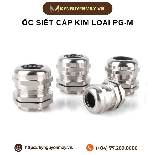 Ốc siết cáp kim loại PG-M