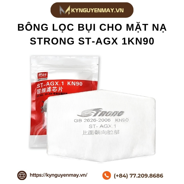 Bông lọc bụi cho mặt nạ STRONG ST-AGX 1KN90