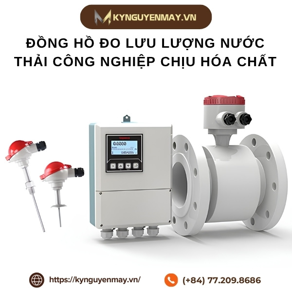 Đồng hồ đo lưu lượng nước thải công nghiệp chịu hóa chất