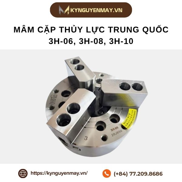 Mâm cặp thủy lực Trung Quốc 3H-06, 3H-08, 3H-10