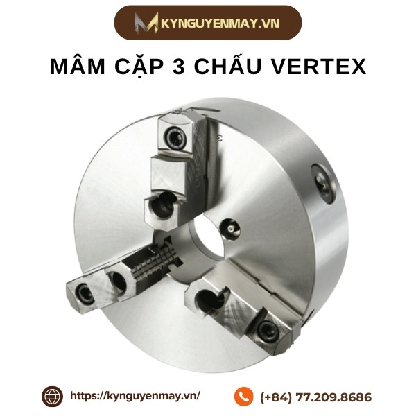 Mâm cặp 3 chấu VERTEX