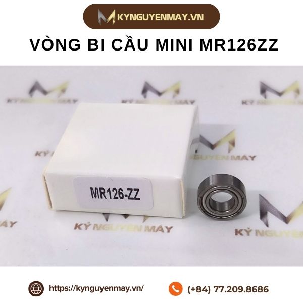 Vòng bi cầu mini MR126ZZ